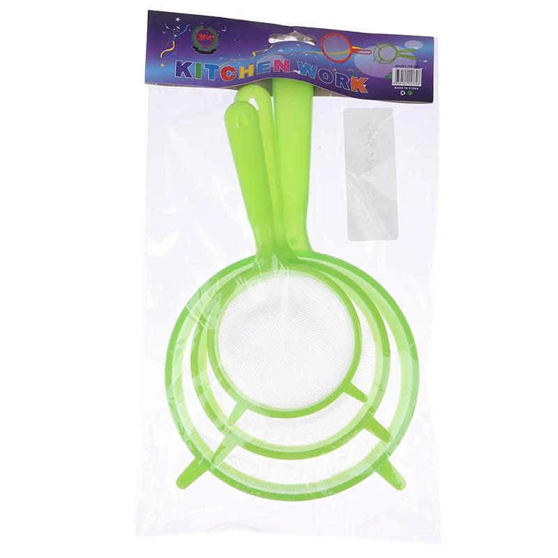 Passoire en plastique à maille fine pour jus, thé, farine, tamis, outils de cuisson spectaculaire, a