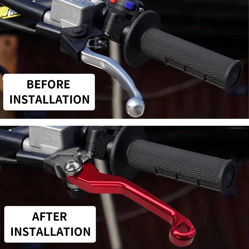 Pour Honda XR230 XR250 XR400 MOTARD BAJA XR650R moto Motocross Pit Dirt Bike Pivot leviers d'embraya