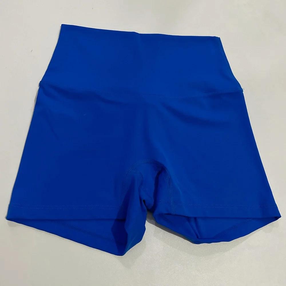 Collants courts et doux pour femmes, couleur unie, Sexy, Fitness, Yoga, Compression, entraînement co