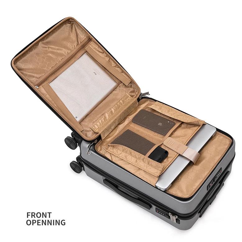 NOUVEAU 20 "24" pouces Bagage à roulettes avec sacoche pour ordinateur portable Valise de voyage d'a