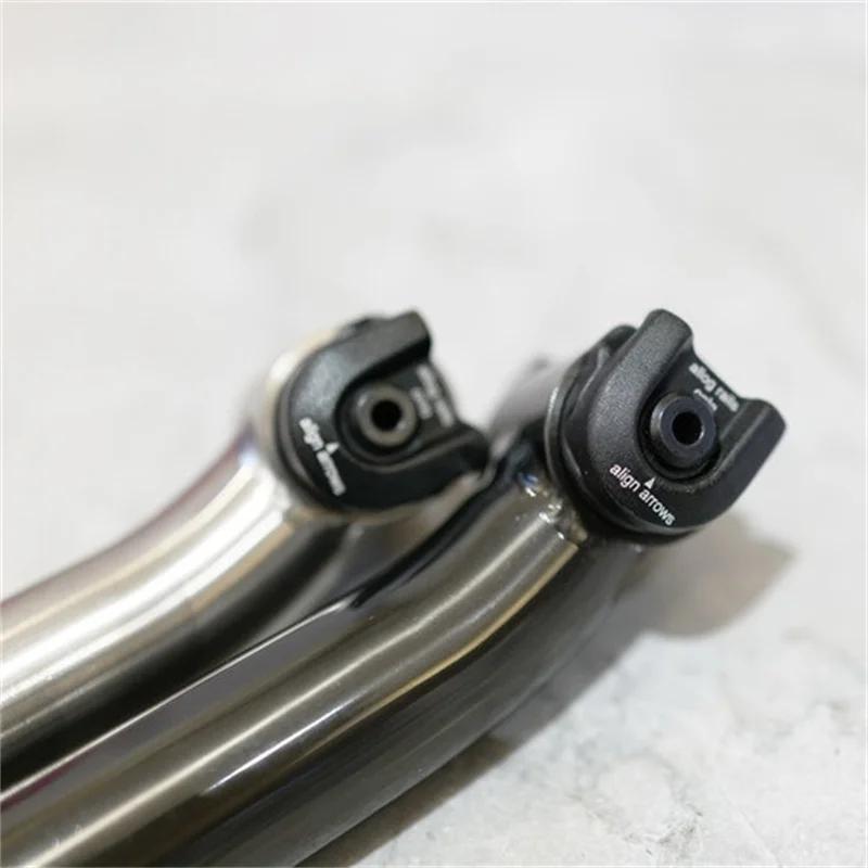 Tige de dégager de vélo pliante pour personnes âgées, tube de dégager avant Bromsilice, 31.8mm, 600x