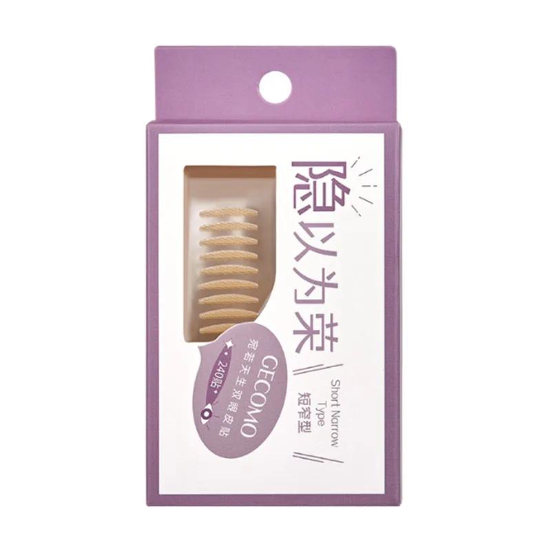 Autocollant Invisible Double paupière, 960 pièces, pâte auto-adhésive Double pli longue durée, Beige