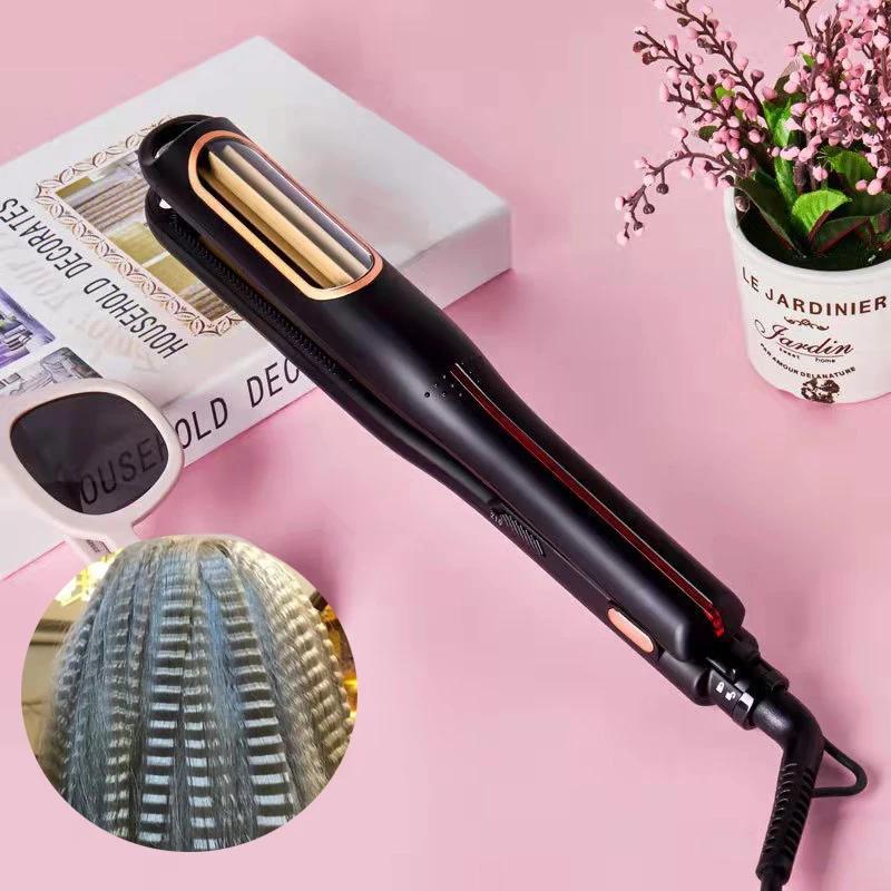 Outils de coiffure chauffants brosse à cheveux rotative pinces à cheveux sertissage fer à cheveux on