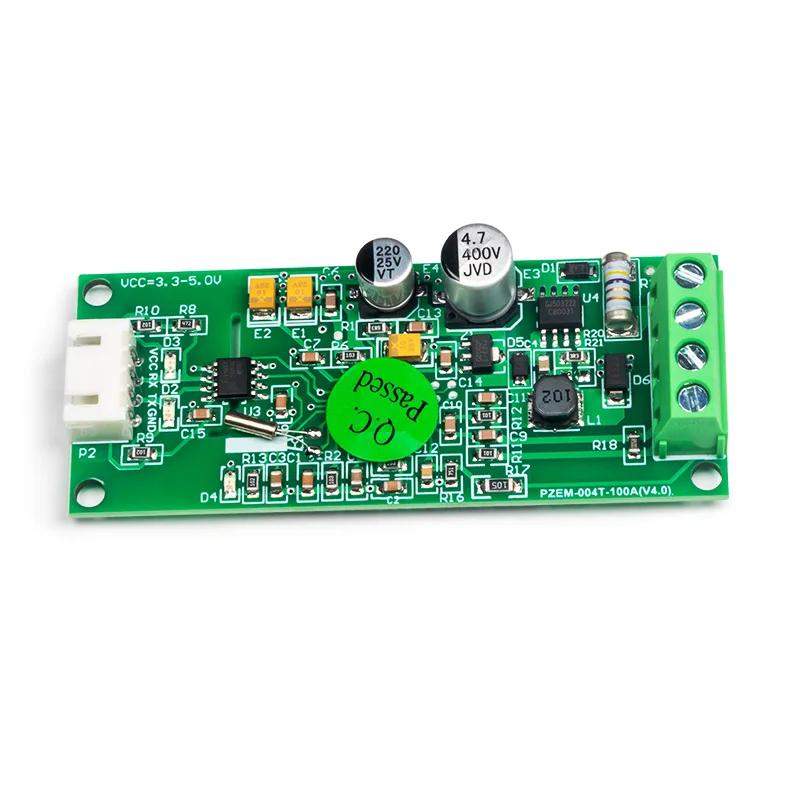 Ampèremètre 4.0 V 10A 100A du souverain h de watt actuel Voltmètre CA de TTL Modbus de boîte de comm