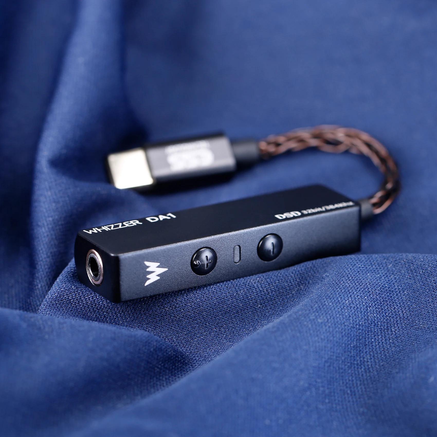 Whizzer-Radiateur portable DA1, amplificateur USB C, mini dongle USB C avec micro, contrôle du volum