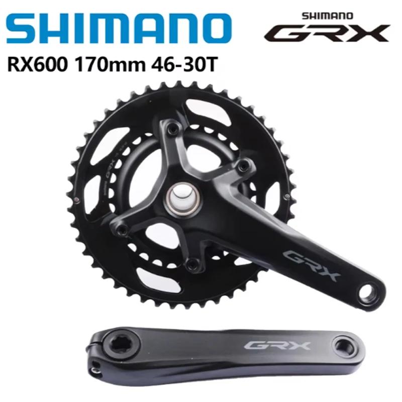 Shimano-Pédalier GRX Jasfemale pour vélo de route, plateau, 2x10 vitesses, 170mm, 172.5mm, 175mm, 46