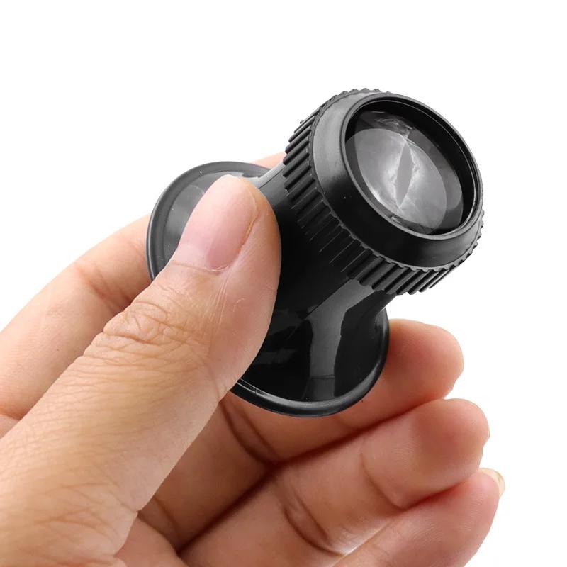 4 pièces/ensemble Loupe monoculaire montre réparation Loupe oculaire Loupes 5X 10X 15X 20X lentille 