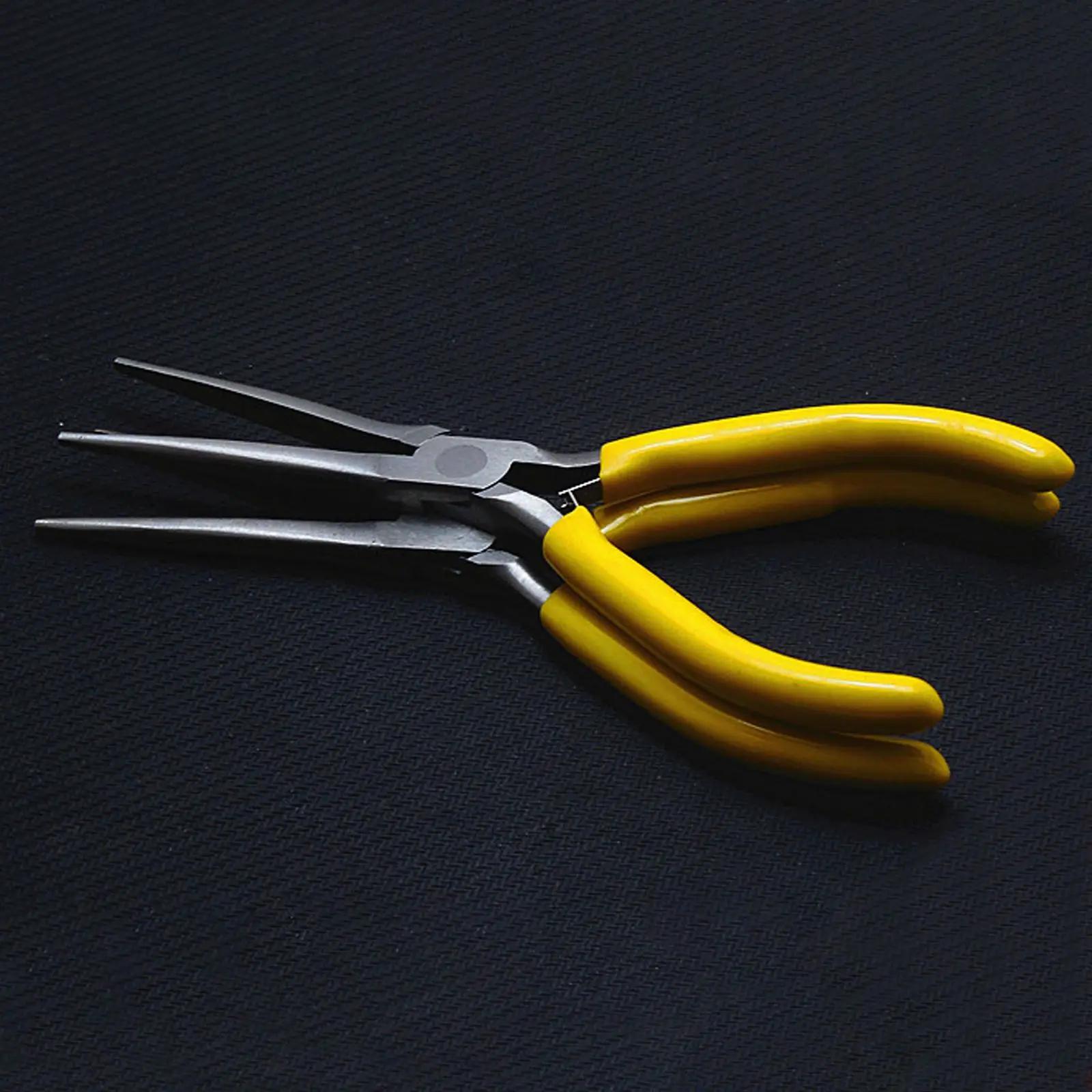 Mini pince de précision multifonctionnelle à Long nez d'aiguille, pour modélisation de bijoux, trava