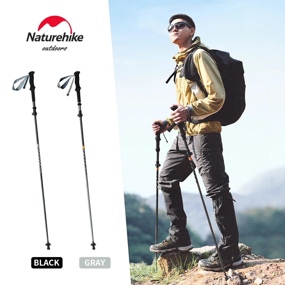 Naturehike escalade alpinisme bâton de marche Portable pliant télescopique pôle de randonnée en plei