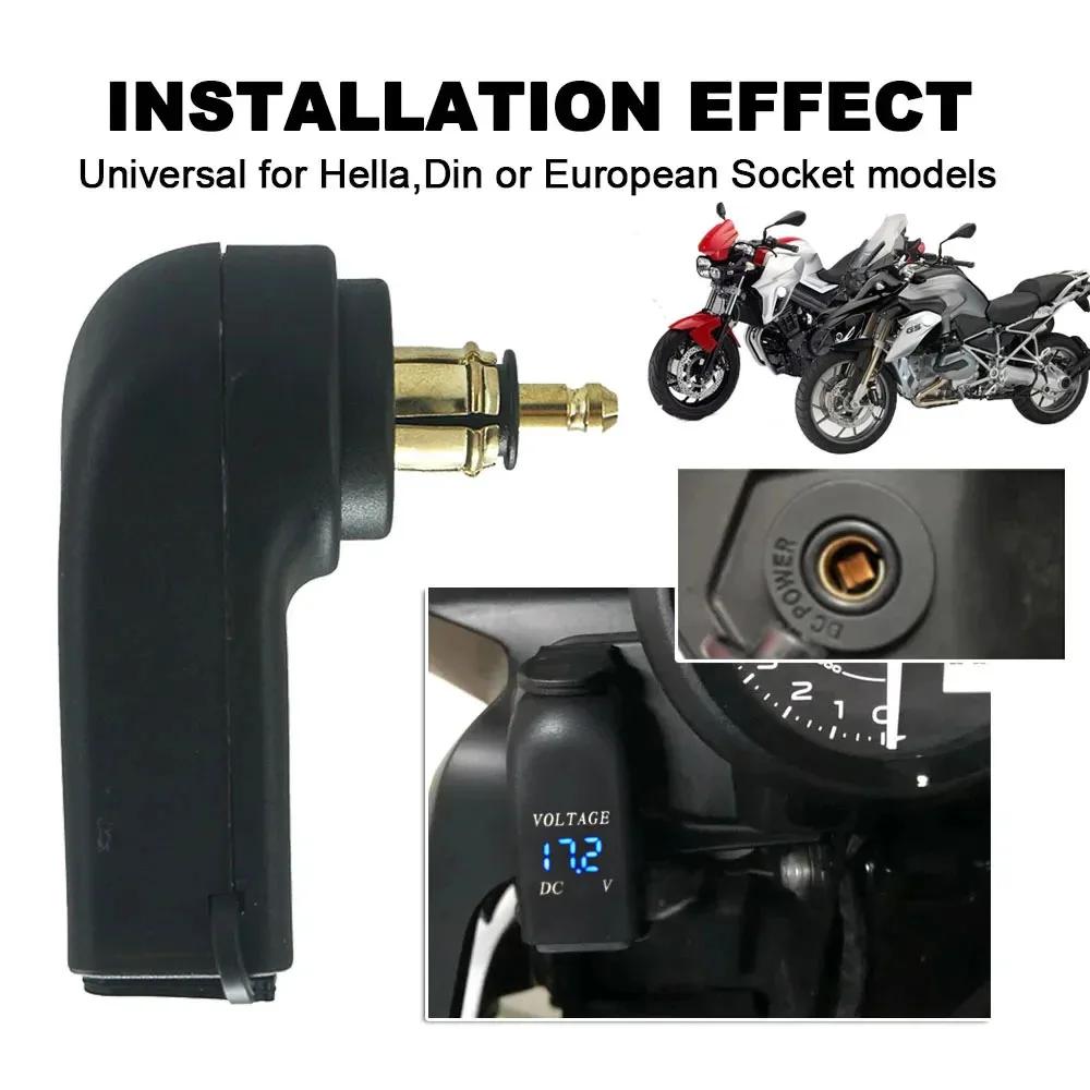 Chargeur double USB pour moto, accessoires pour BMW R1200RT R1250GS R1200GS F800ST F800R F800GS R130