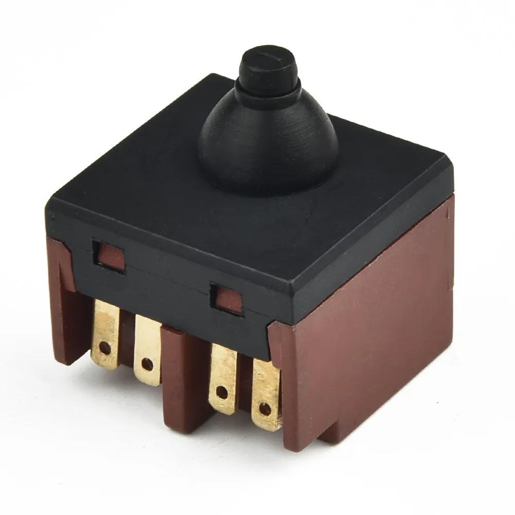 Joli à bouton-poussoir de remplacement pour meuleuse d'angle, 2.5x2.5cm, accessoire de polisseuse, 1