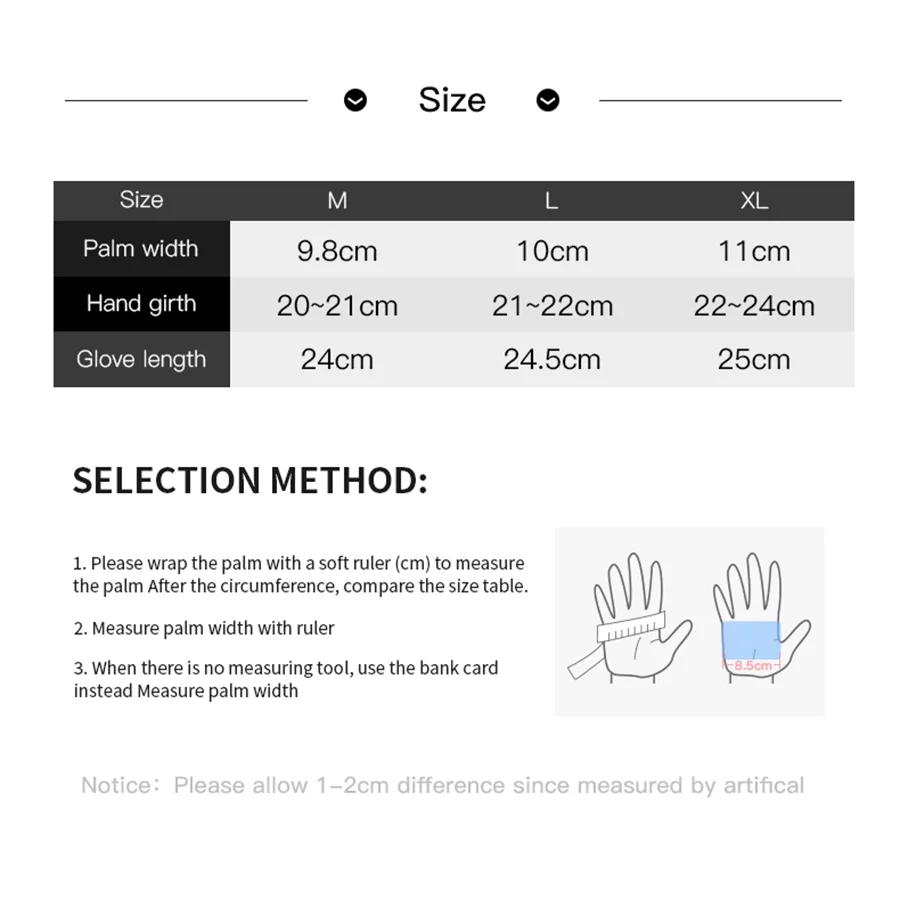 Gants de cyclisme en plein air pour hommes, imperméables, coupe-vent, épais, chauds, écran tactile, 