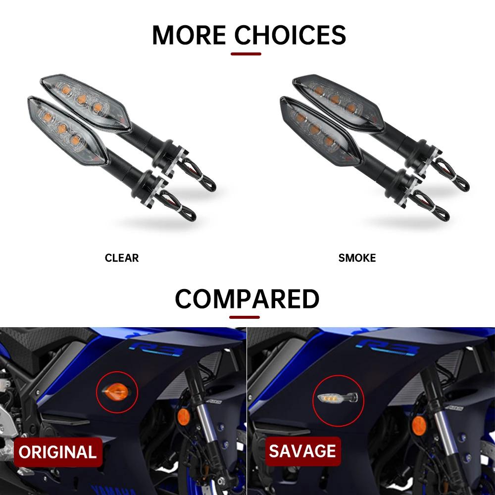 Clignotant LED pour YAMAHA FZ 16 250 FZS 150 FZ1 FZ8 Tenere 700 XSR Tracer 900/GT, accessoires de mo