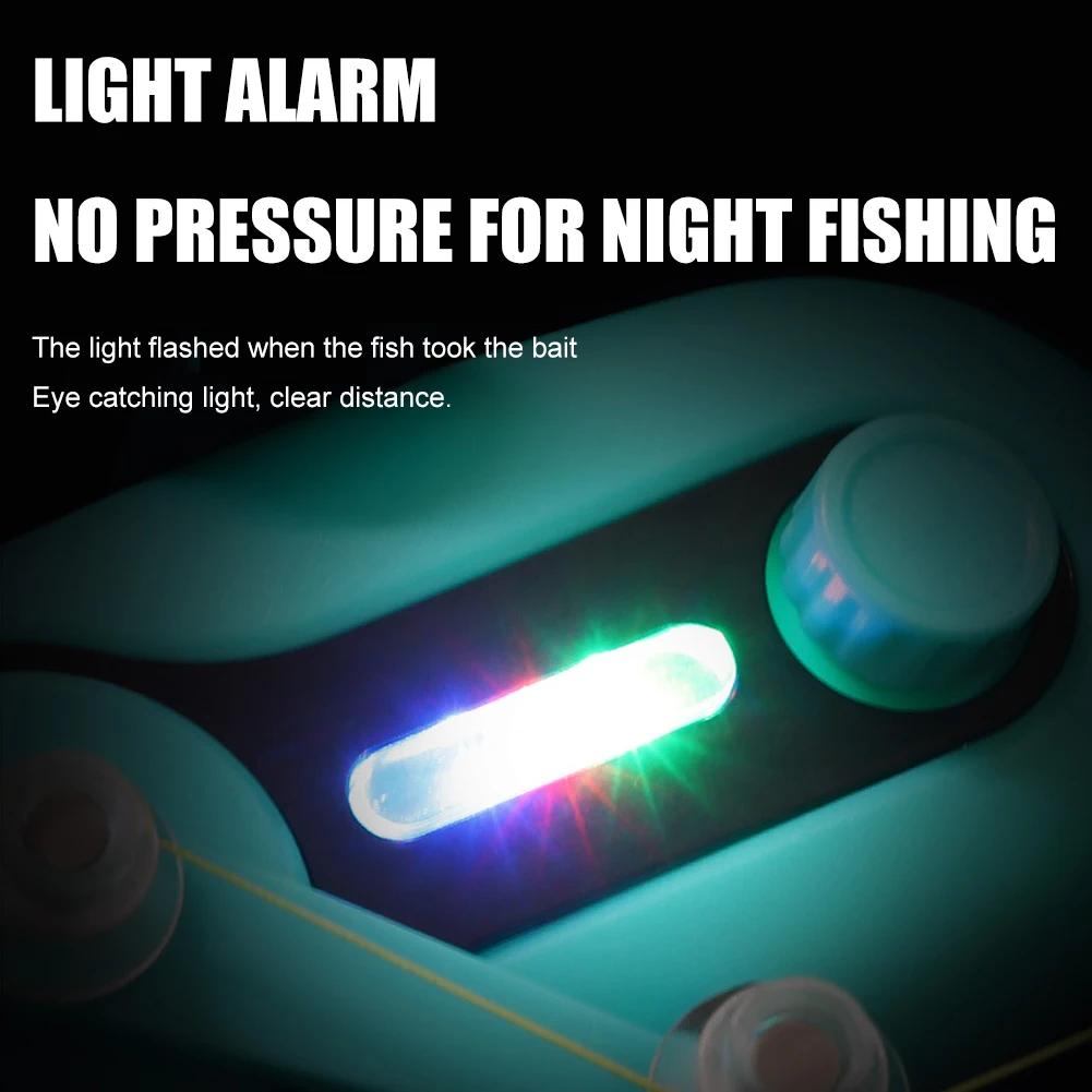 Alarme de morsure de poisson pour canne à pêche, Buzzer électronique puissant, indicateur lumineux L