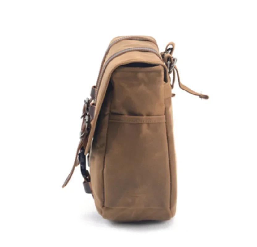 Sac latéral en toile teintée pour moto, sac de moto vintage, sac de vélo extérieur, batik, avertir