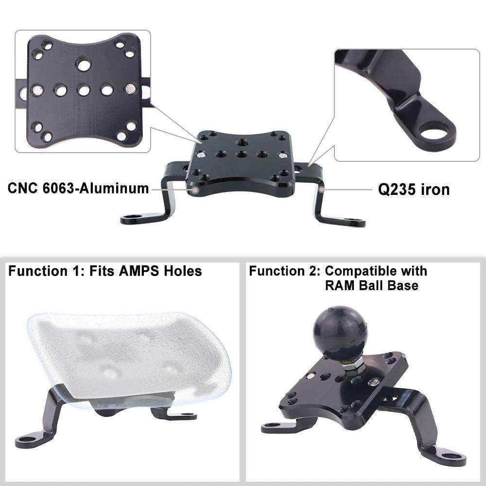Plaque de navigation GPS pour téléphone, support de barre de support rapide, Hurbike pour BMW S1000R