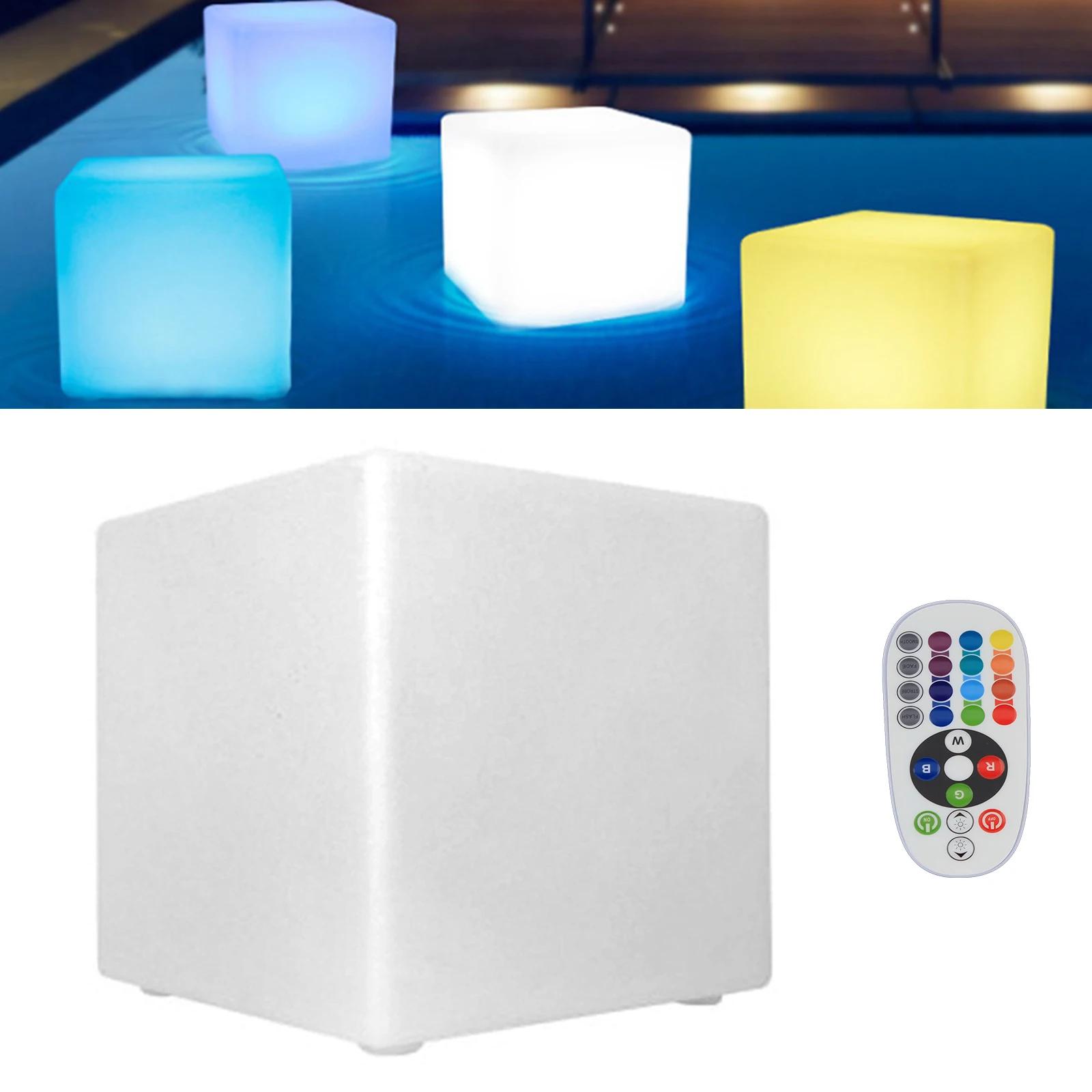 Lumière ambiante cube LED, 16 couleurs de lumière réglables RVB, télécommande, fête, fabricant d'esc