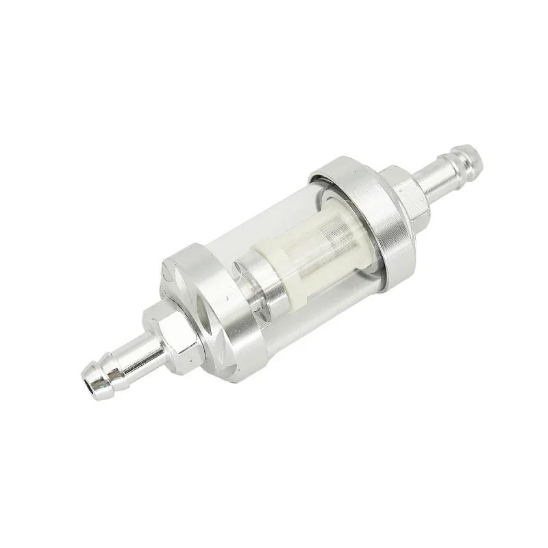 Filtre à essence en verre en alliage d'aluminium CNC, D343 Pit Bike, CRF70, 90, 125, TTR100, 140, KL