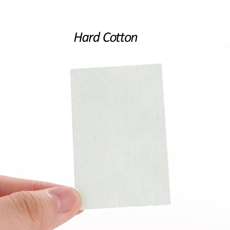 Lingettes à ongles non pelucheuses, lingettes à colle pour extensions de cils, tampons dissolvant de
