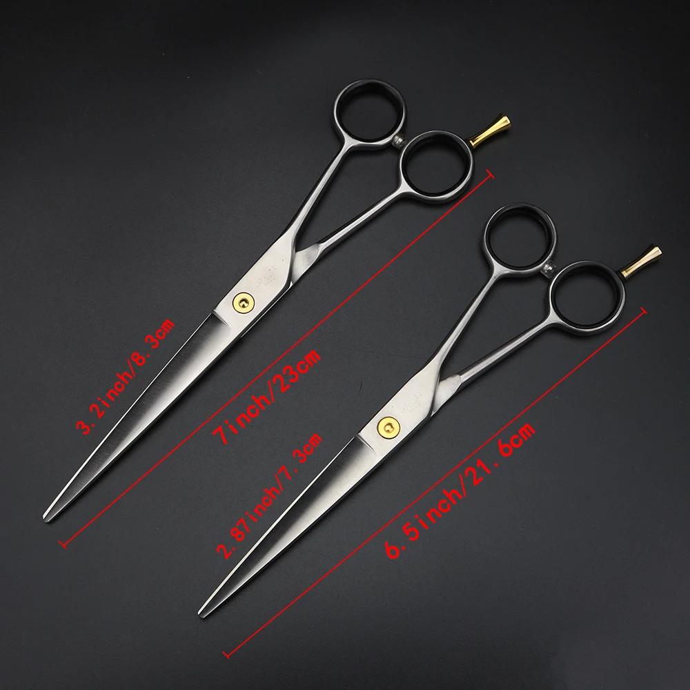 Ciseaux de coiffure pour coiffeurs professionnels, ciseaux de coupe de cheveux en acier inoxydable, 