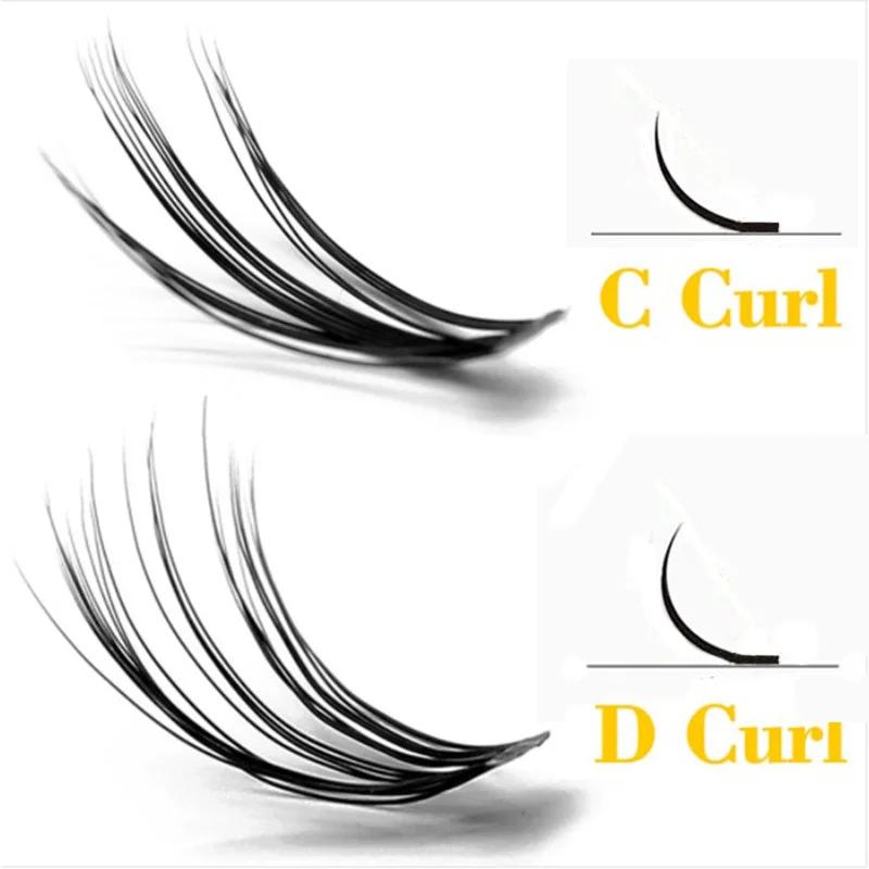 20/30/40D Cluster cils extension de cils naturels bouquets indépendants 1 boîte/60 paquet outils de 