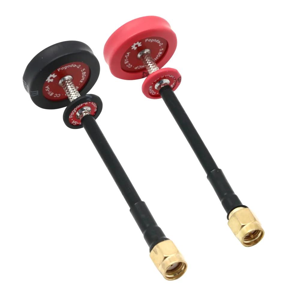 Pagode 2/Triple alimentation Patch 5.8G 5dBi 50W omnidirectionnel Omni FPV antenne pagode à écran pl
