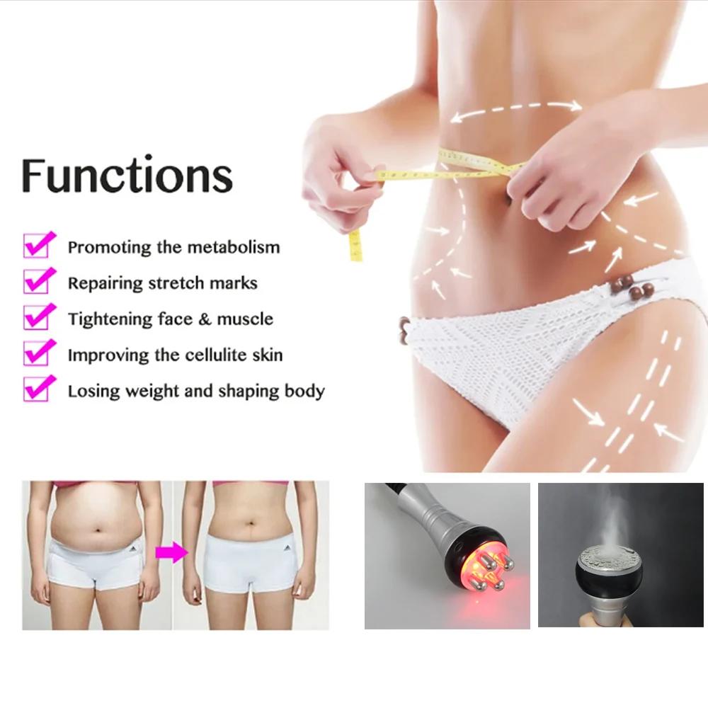 Machine de cavitation amincissante pour le corps, raffermissement de la peau, lifting du visage, rem