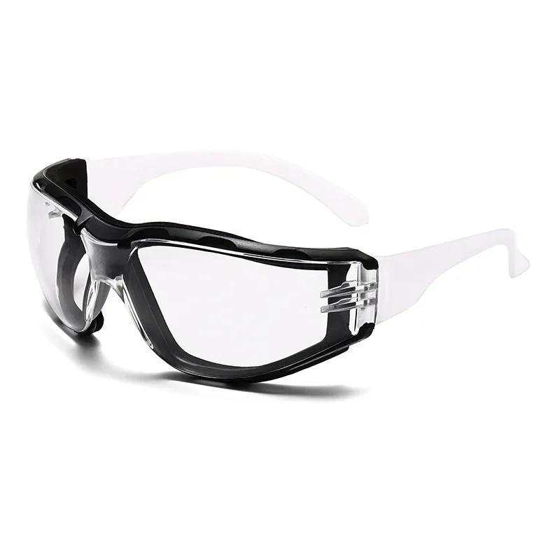 Lunettes de sécurité 2 pièces, lunettes de sport, protection des yeux, joint en mousse souple, lunet