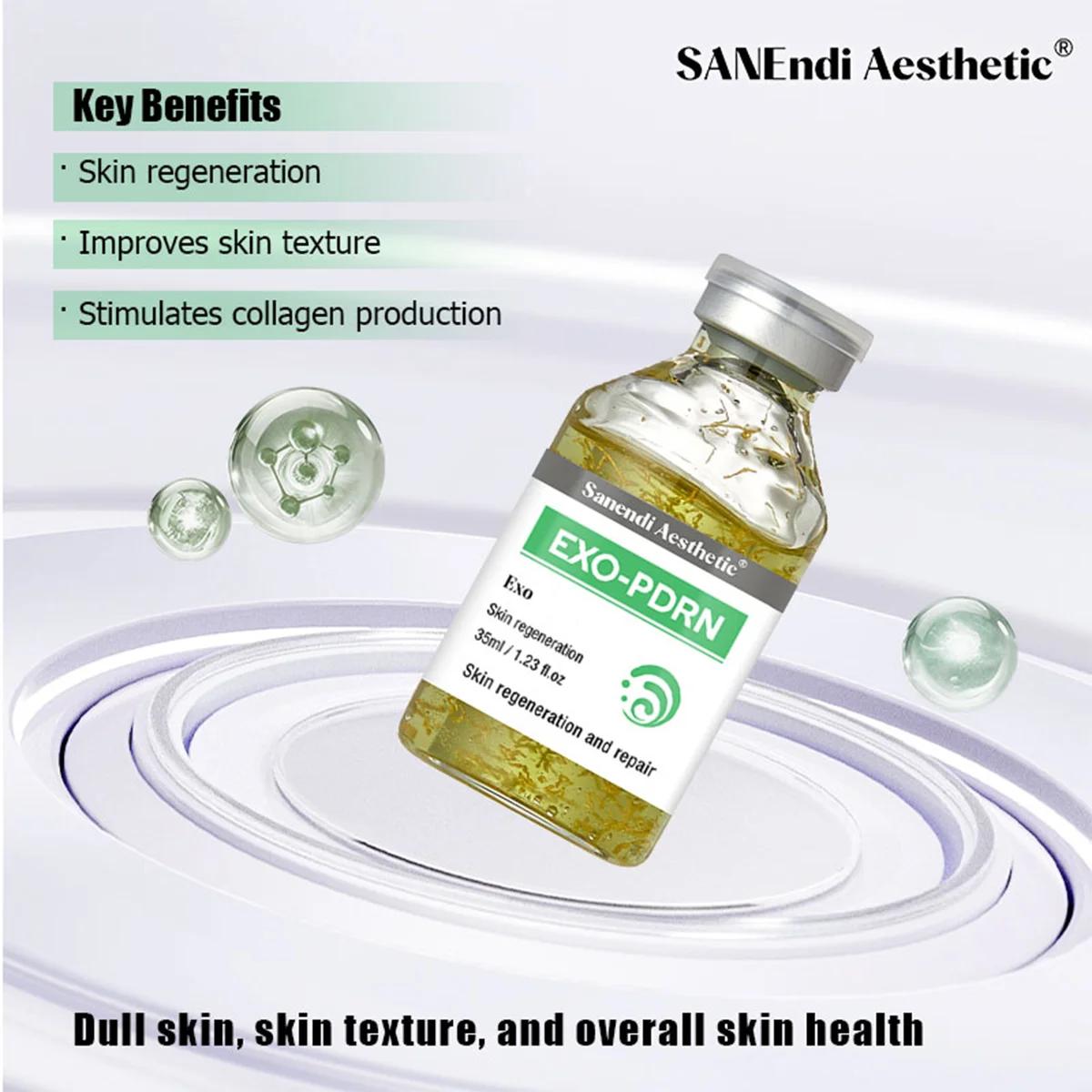 Exosomes Exo-Bio Sérum PDRN Saumon ADN Dermapen Sérum hydratant pour le visage HA Skin It Répare la 