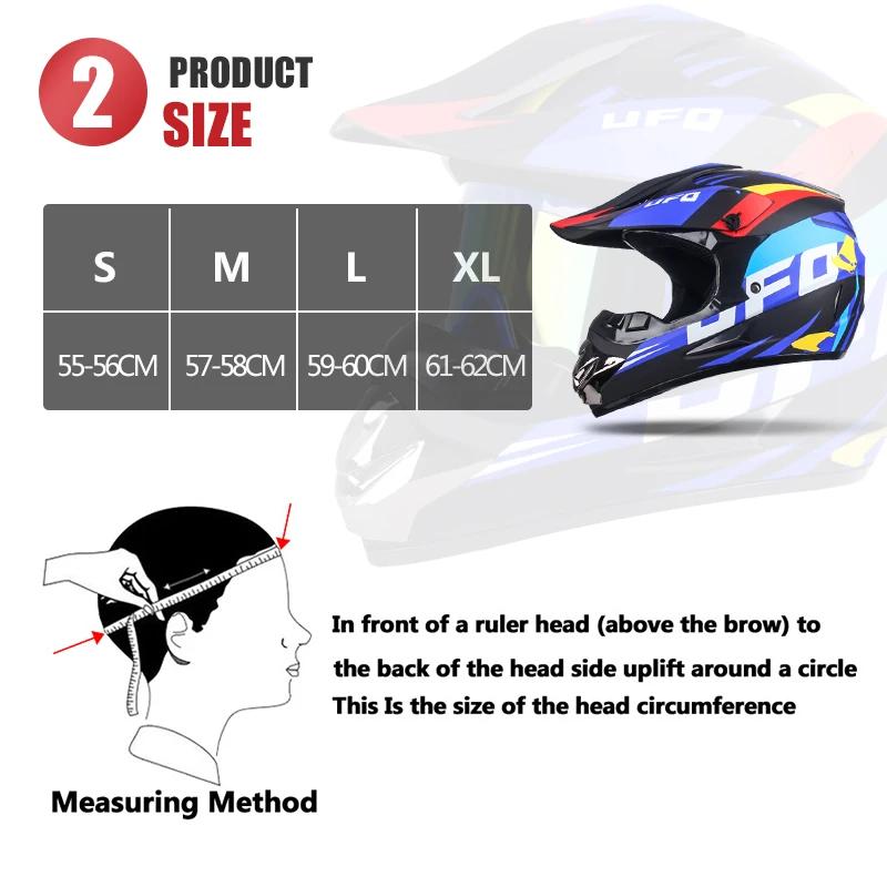 UCHOOSE casque De Moto requin Motocross casque tout-terrain enfants Moto accessoires De vélo ATV Cap