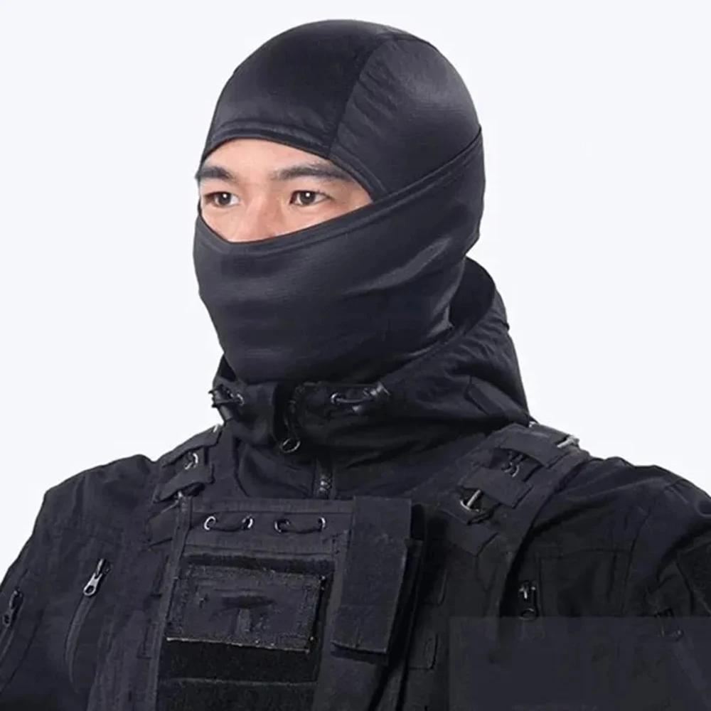 Cagoule de Camouflage tactique, masque facial de Moto en Lycra, casquette de motard, bouchon de masq