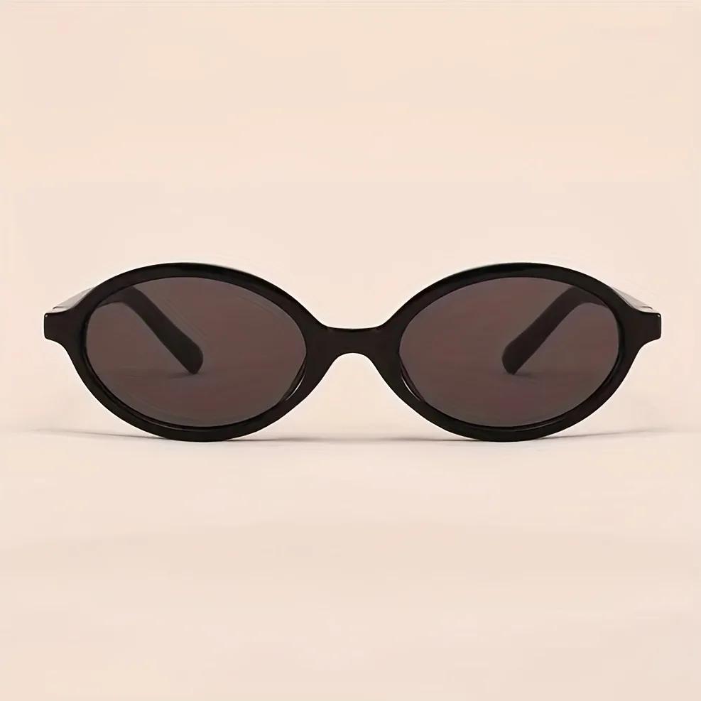 Lunettes ovales de Style Y2K pour femmes et hommes, petite monture, Vintage à la mode avec fonction 