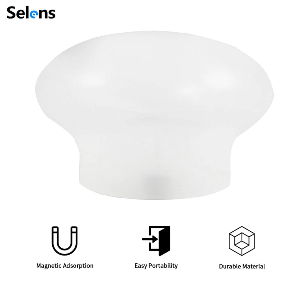 Selens Flash lumière Silicone diffuseur de lumière sphère en caoutchouc Flash pour Canon Nikon Yongn