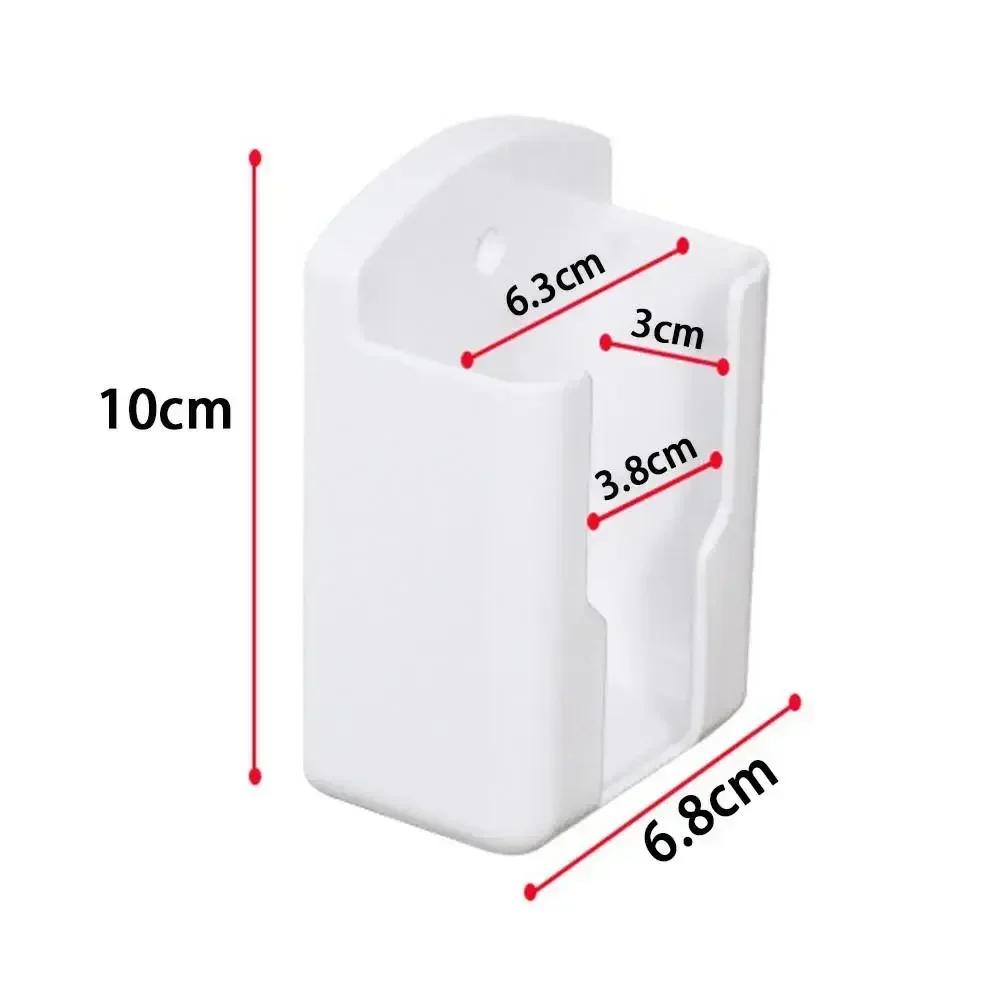 Support de télécommande de climatiseur suspendu ABS, boîte de rangement murale pour télécommande, su