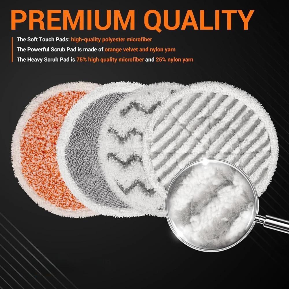 Tampons de vadrouille à vapeur pour Shark S7001 S8201 S8001 S7201 S7000 S7000AMZ S7001TGT série amél