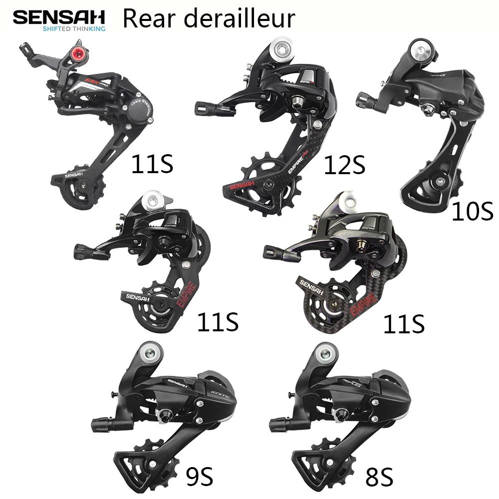 SENSAH dérailleurs arrière de vélo de route carbone 2x8 9 10 / 11 / 12 vitesses dérailleu de vélo po