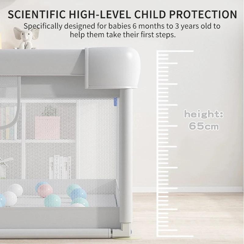 Grand parc bébé pour enfants avec protection en mousse aire de jeux bébé pour 0 ~ 6 ans enfants foss