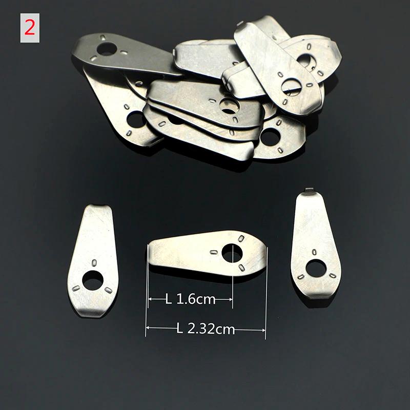Johonneur Métalliques pour Cuir oral elu, Mélange de Tailles, Accessoires pour Ciseaux de Coiffure, 