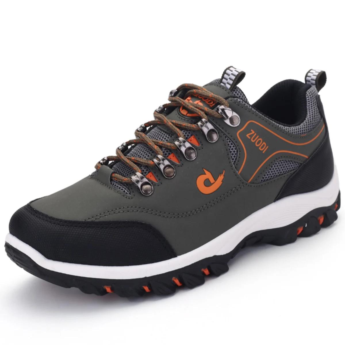 Modèles d'automne et d'hiver, chaussures de randonnée imperméables pour hommes, chaussures de sport 