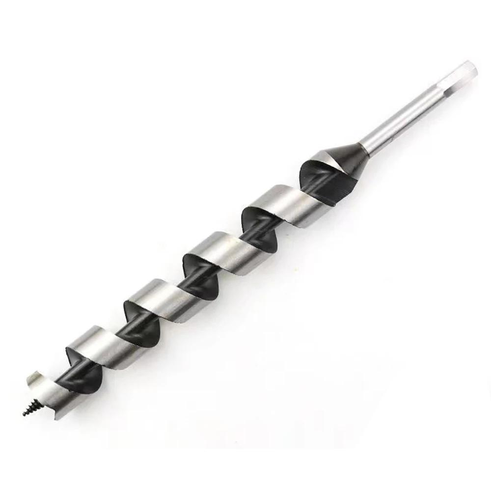 Perceuse à rouleau pour le travail du bois, 230-460mm de Long, poignée hexagonale, torsions de pâte 