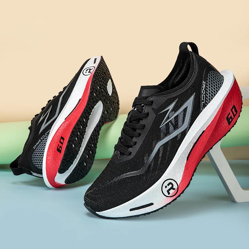 2025 chaussures de sport pour hommes planche de carbone 6.0 course Marathon rebond Stable résistant 