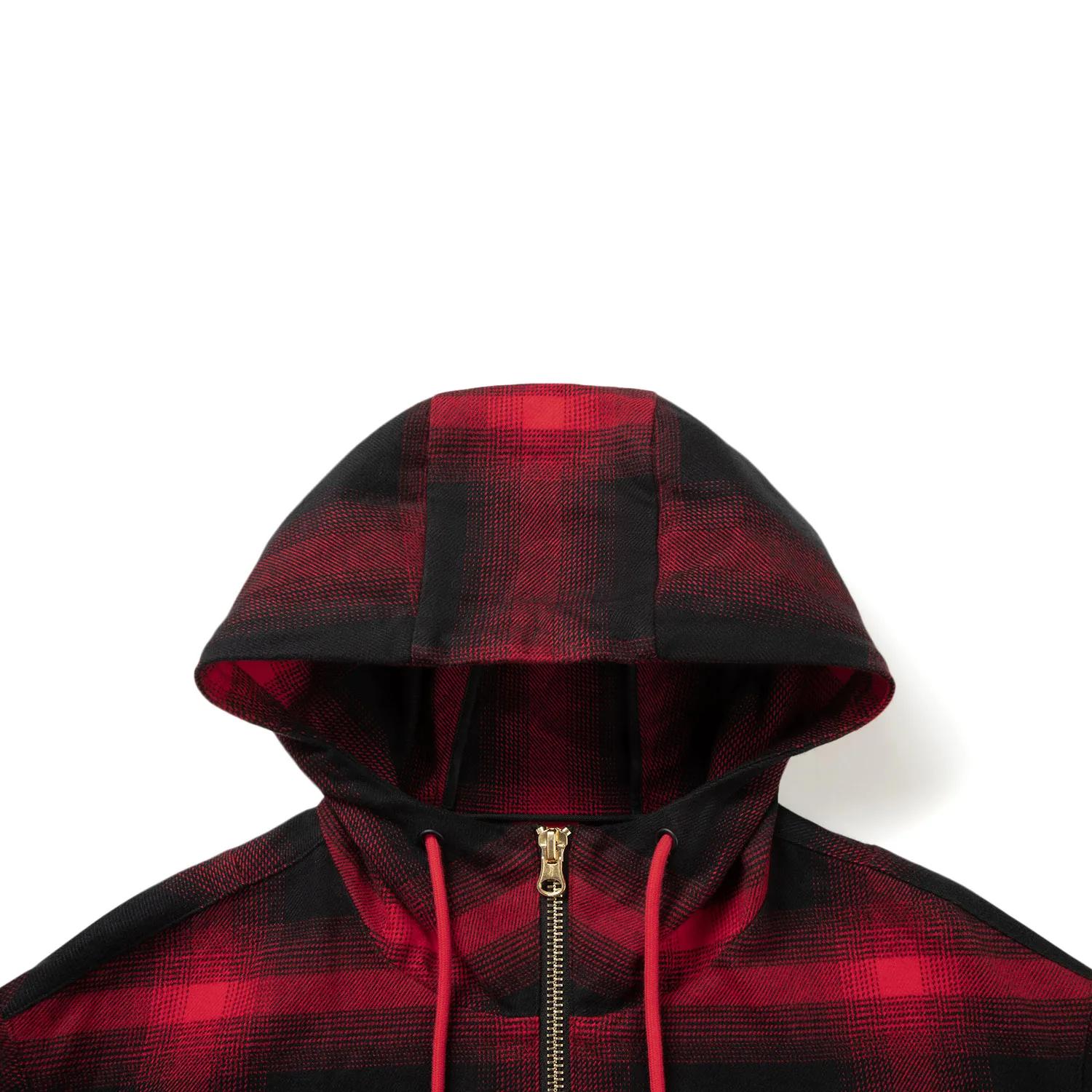 Li-ning hommes sport Style manteaux à la mode confortable rouge Plaid doublure à capuche vestes déco