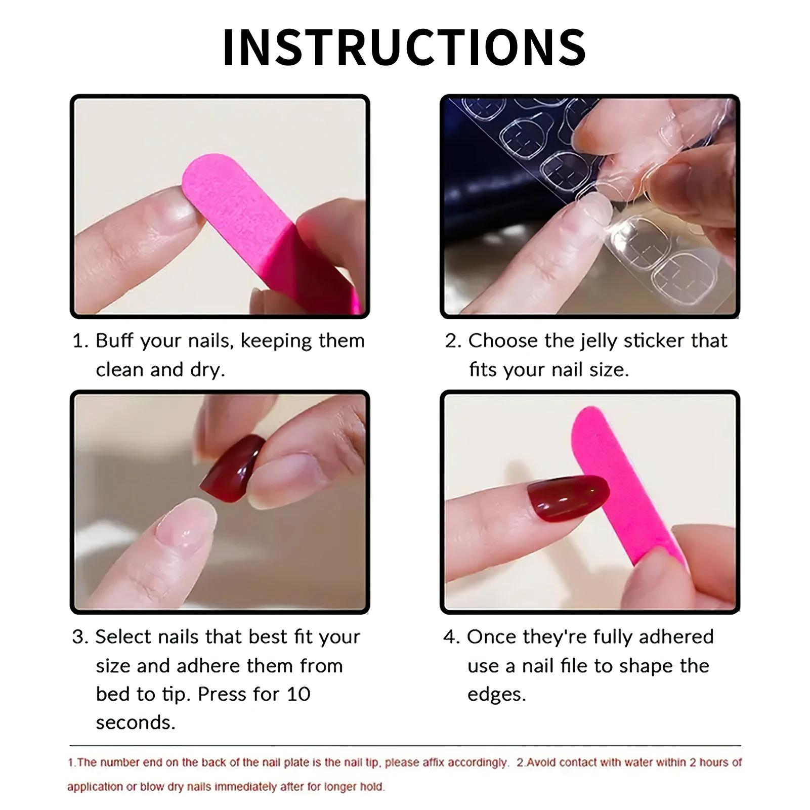 24 pièces nouvel an métal lourd presse sur ongles mariée chinoise mariage faux ongles couverture com