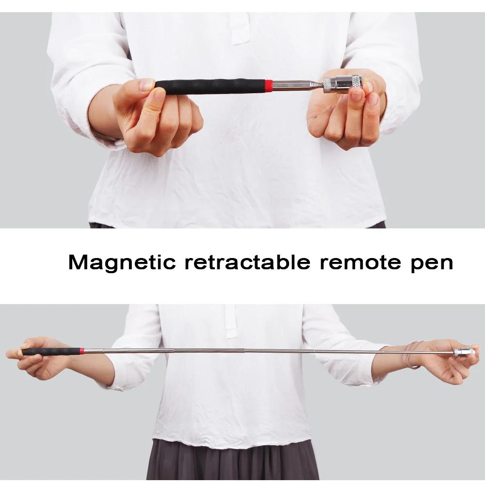 Mini stylo magnétique télescopique Portable, outil pratique, capacité pour ramasser des boulons d'éc