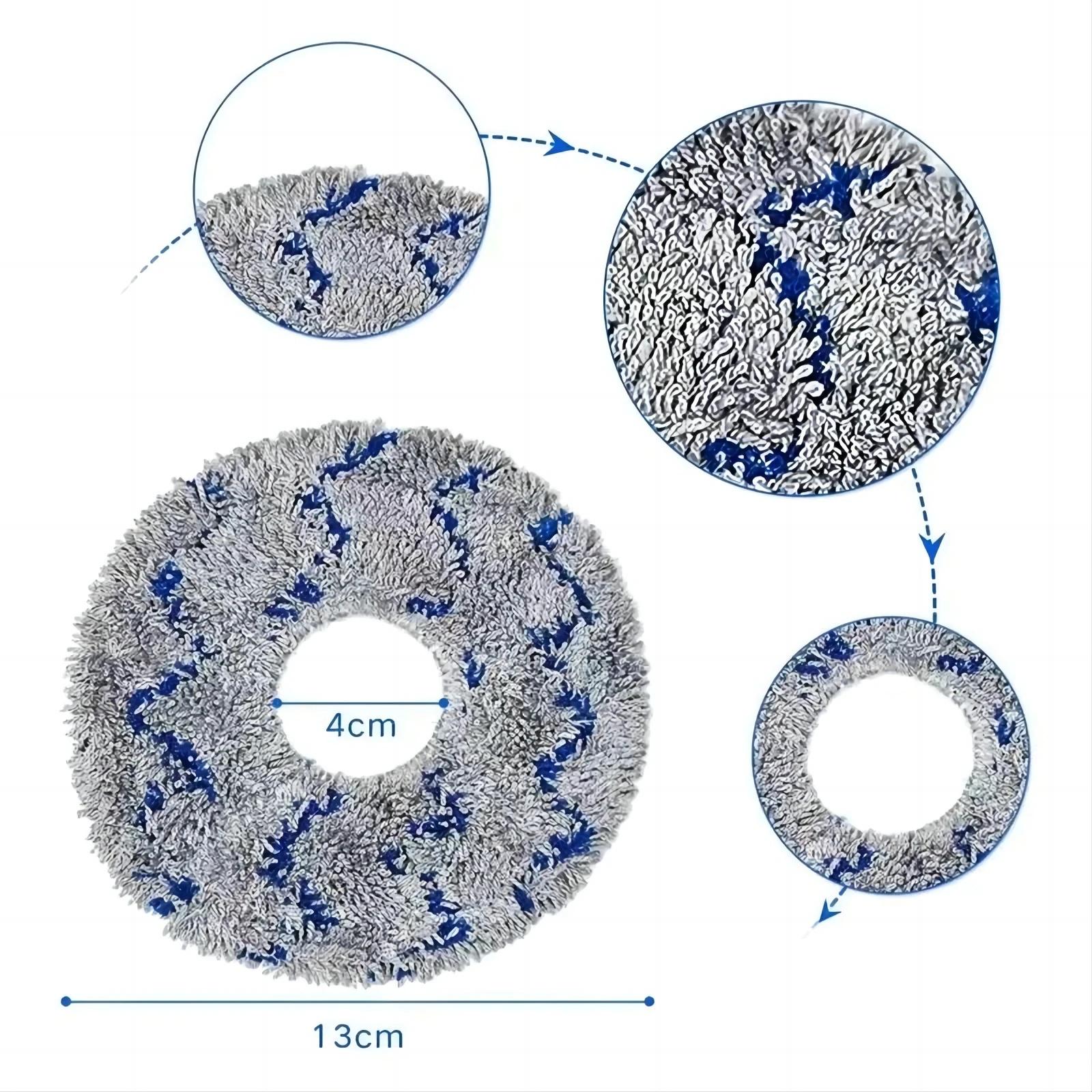 Pièces de chiffon de vadrouille pour aspirateur Ecovacs Deebot T20 OMNI/ X1 OMNI T10 TURBO, chiffons