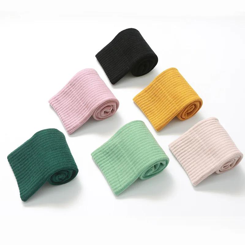 Chaussettes de Yoga à Tube Long pour femmes, antidérapantes, en coton, pour Fitness, Pilates, danse,