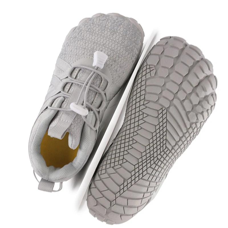 Chaussures pieds nus pour enfants - Baskets naturelles pour tout-petits et grands enfants