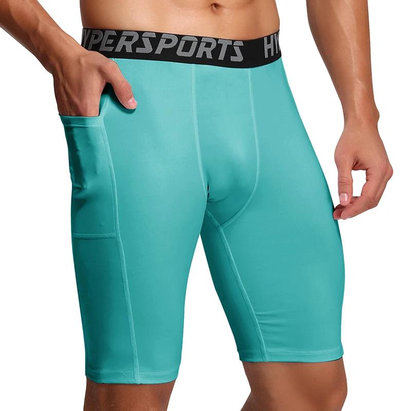 Leggings de sport courts à séchage rapide pour hommes, collants de compression pour hommes, shorts d