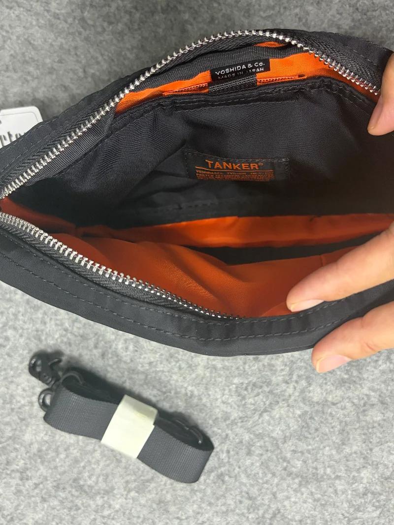 Sac bandoulière en nylon Porter Tanker, petite taille 22*13*4cm, sac de taille décontracté, sacoche 