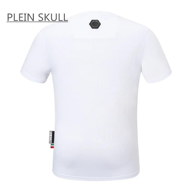 Steel In Skull-T-shirt à manches courtes en coton pour hommes, haut décontracté unisexe, col rond, r
